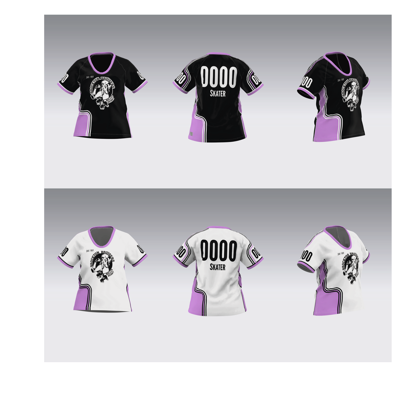 BROCKTON BRUISERS TEAM JERSEYS