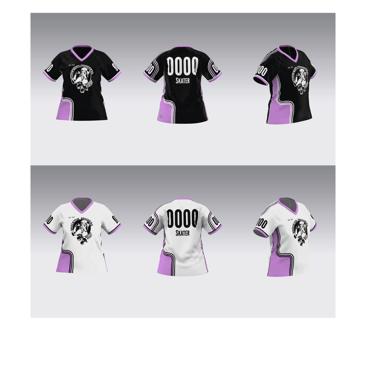 BROCKTON BRUISERS TEAM JERSEYS