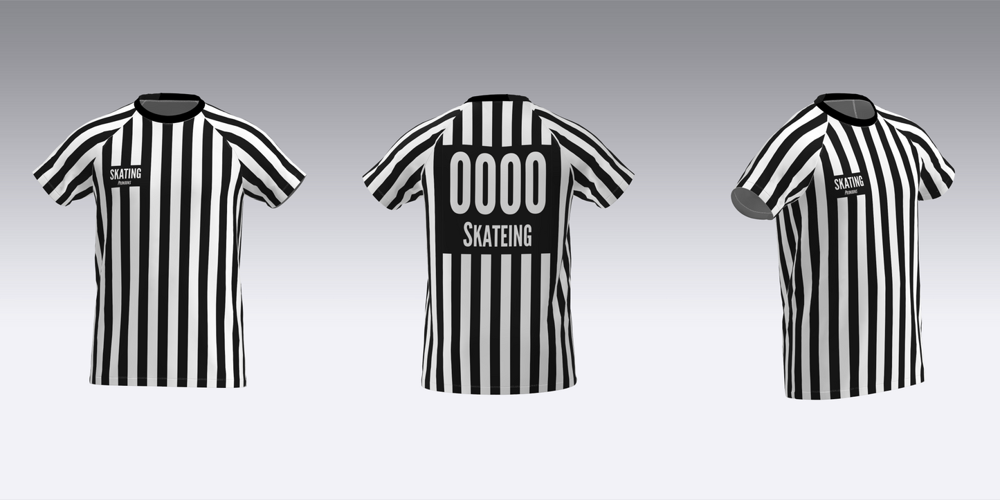 ZEBRA AND OFFICIALS JERSEYS