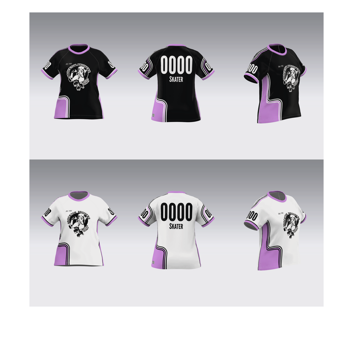 BROCKTON BRUISERS TEAM JERSEYS