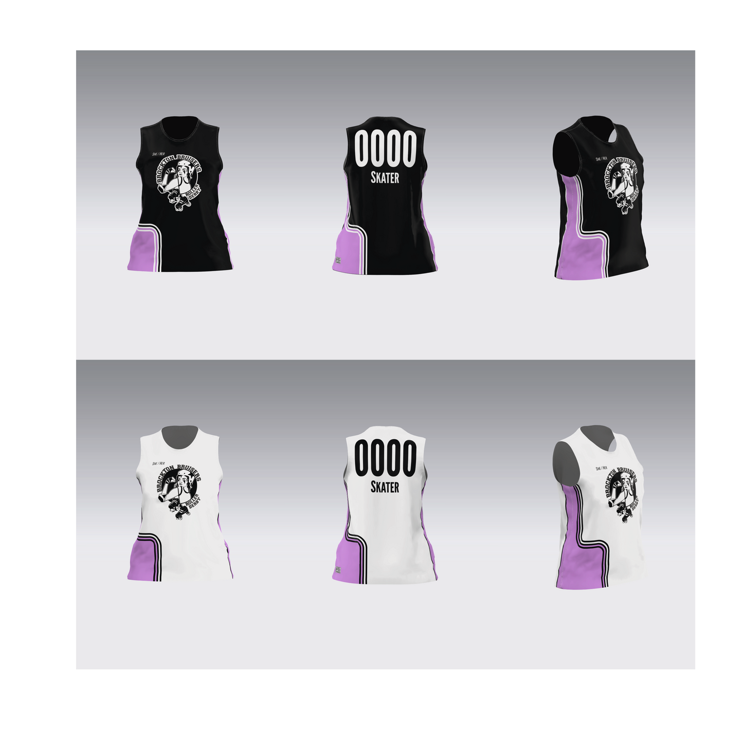 BROCKTON BRUISERS TEAM JERSEYS