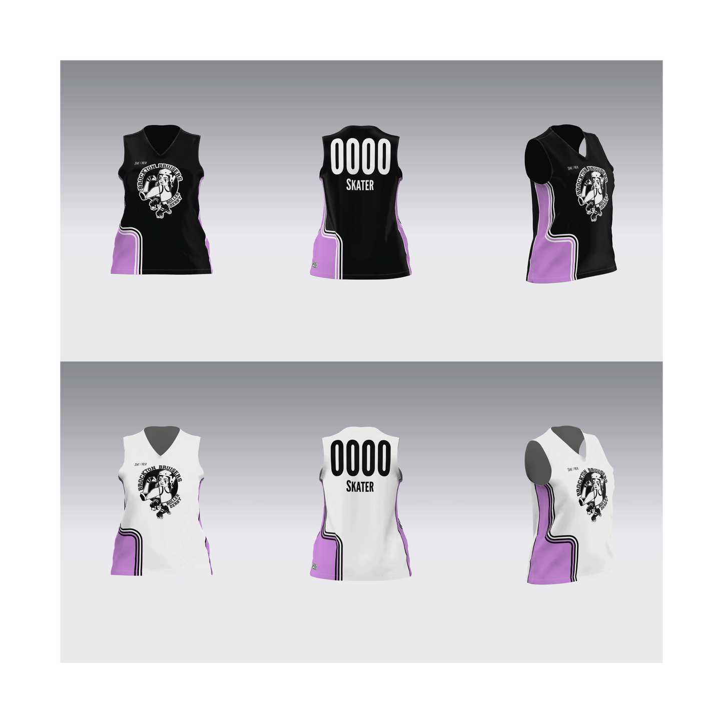 BROCKTON BRUISERS TEAM JERSEYS