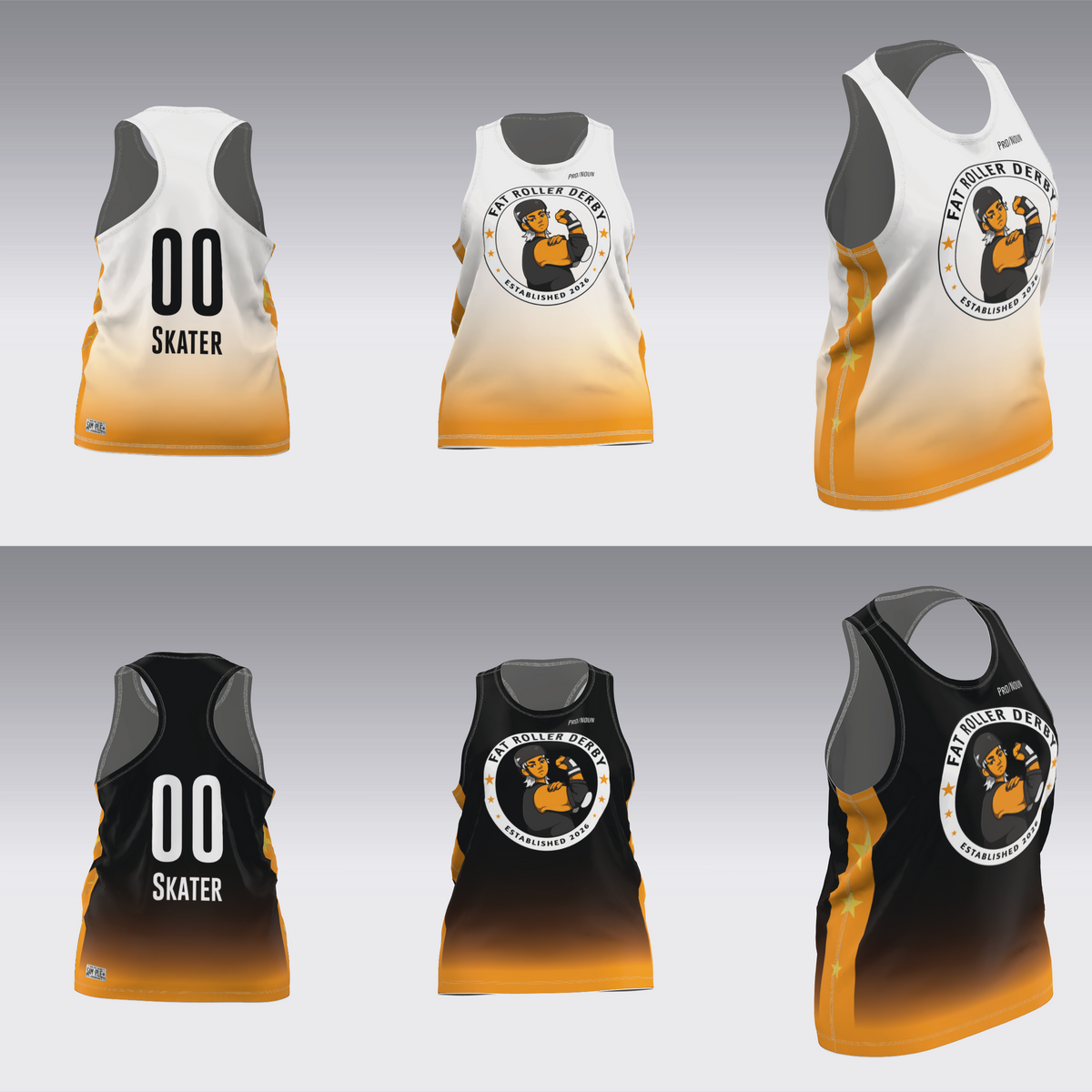 FAT ROLLER DERBY TRAVEL JERSEY