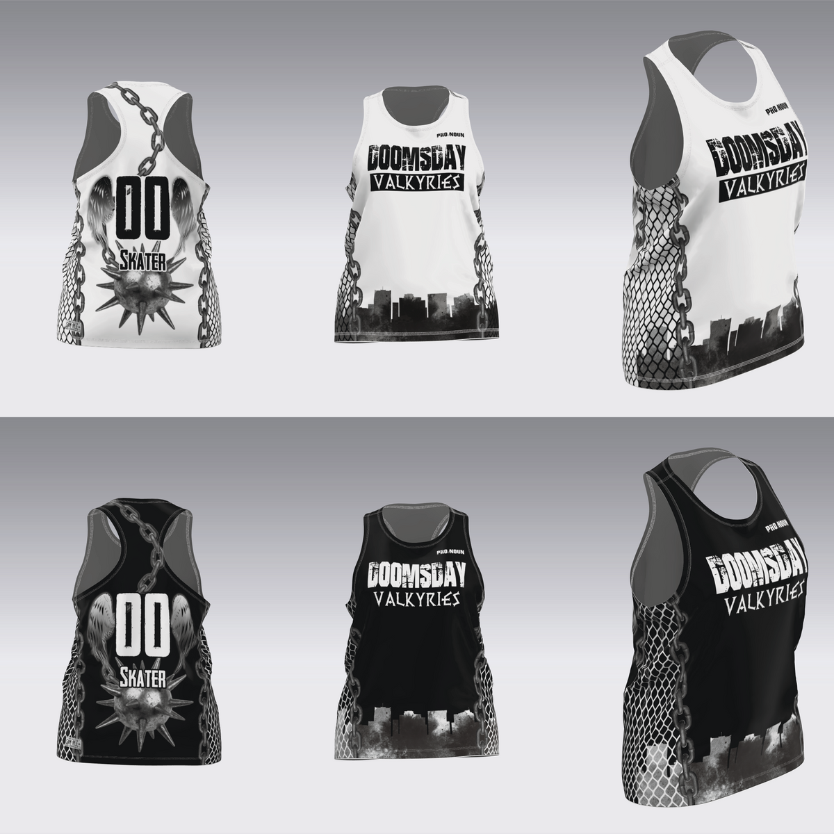 AZDD DOOMSDAY VALKYRIES SCRIMMAGE JERSEY