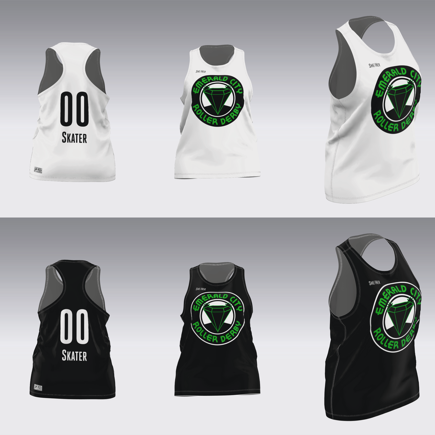 EMERALD CITY SCRIMMAGE JERSEYS