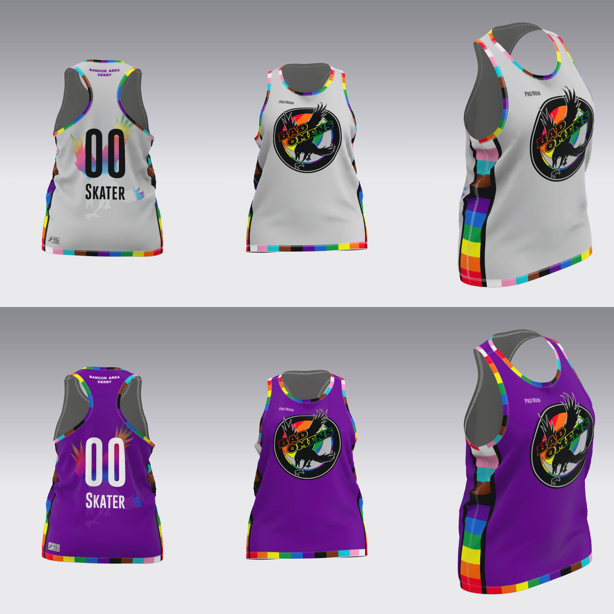 BANGOR AREA DERBY PRIDE JERSEY