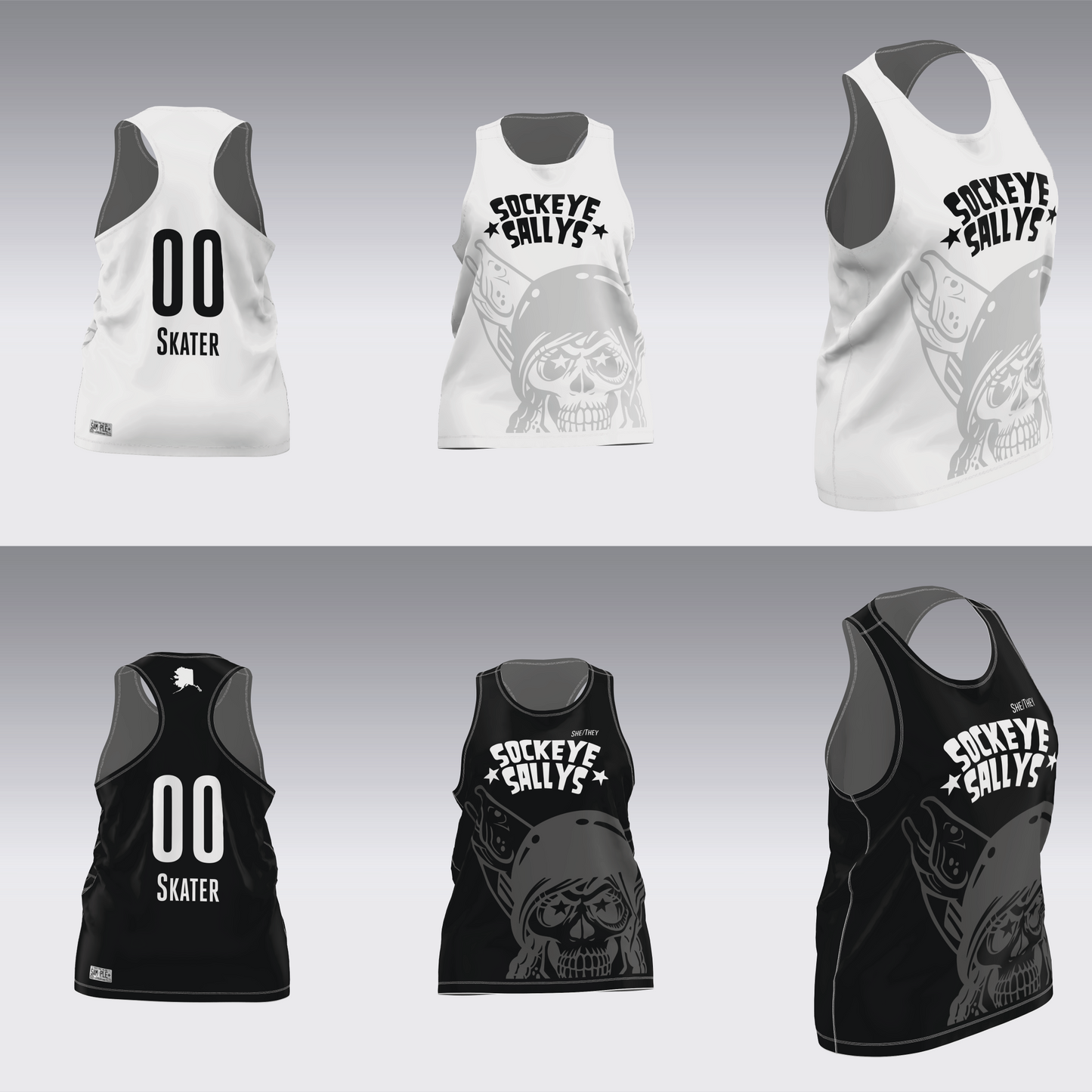 RAGE CITY HOME TEAM SCRIM SOCKEYES JERSEYS