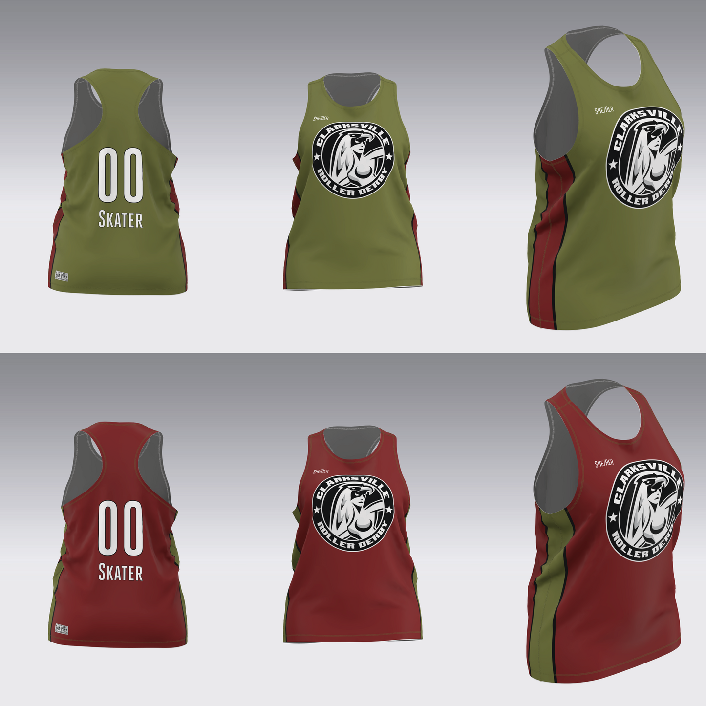 CLARKSVILLE TRAVEL JERSEYS