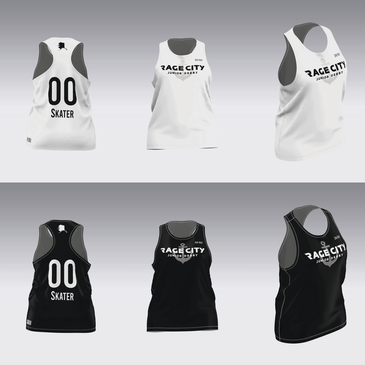 RAGE CITY JRS SCRIM JERSEYS