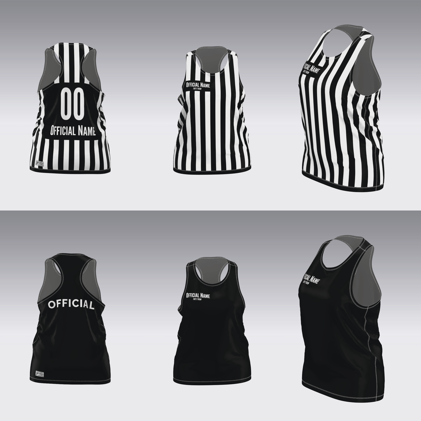 SKATING AND NON-SKATING OFFICIALS JERSEYS