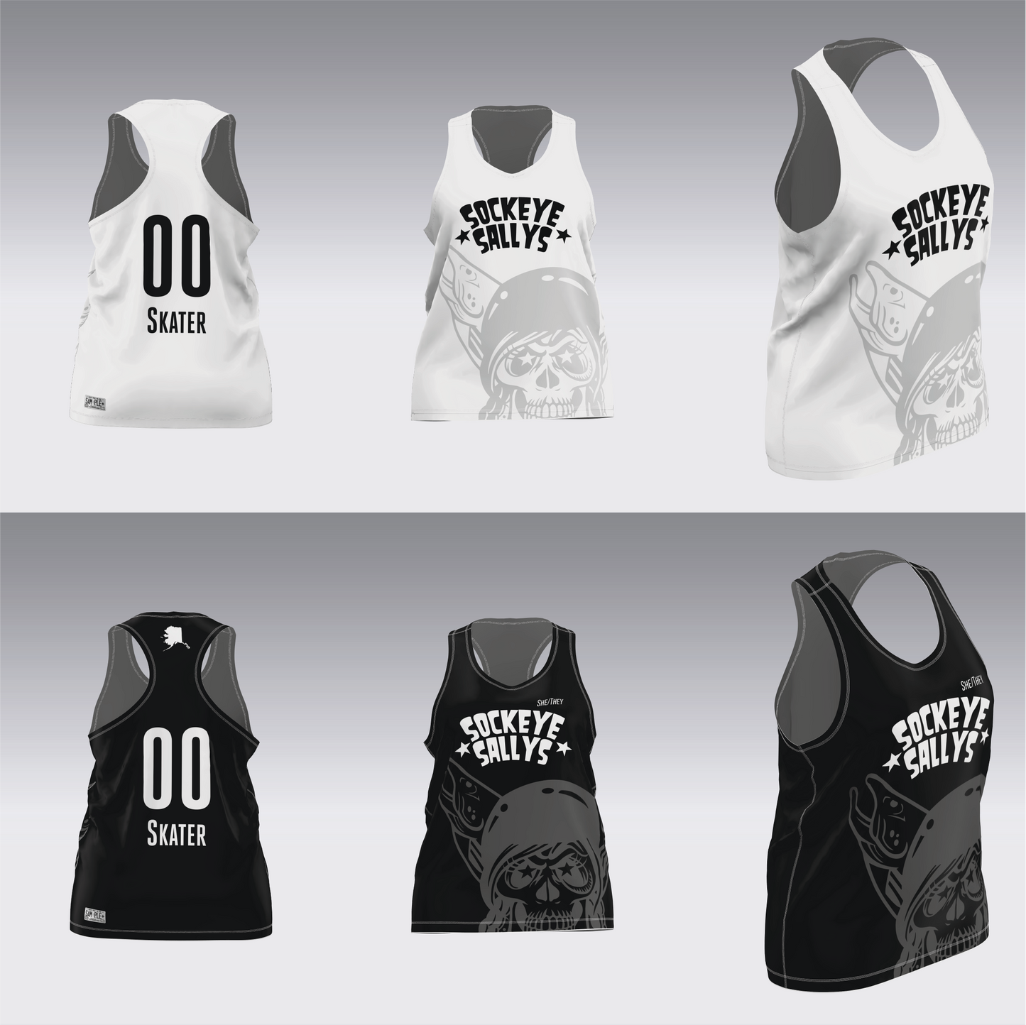 RAGE CITY HOME TEAM SCRIM SOCKEYES JERSEYS