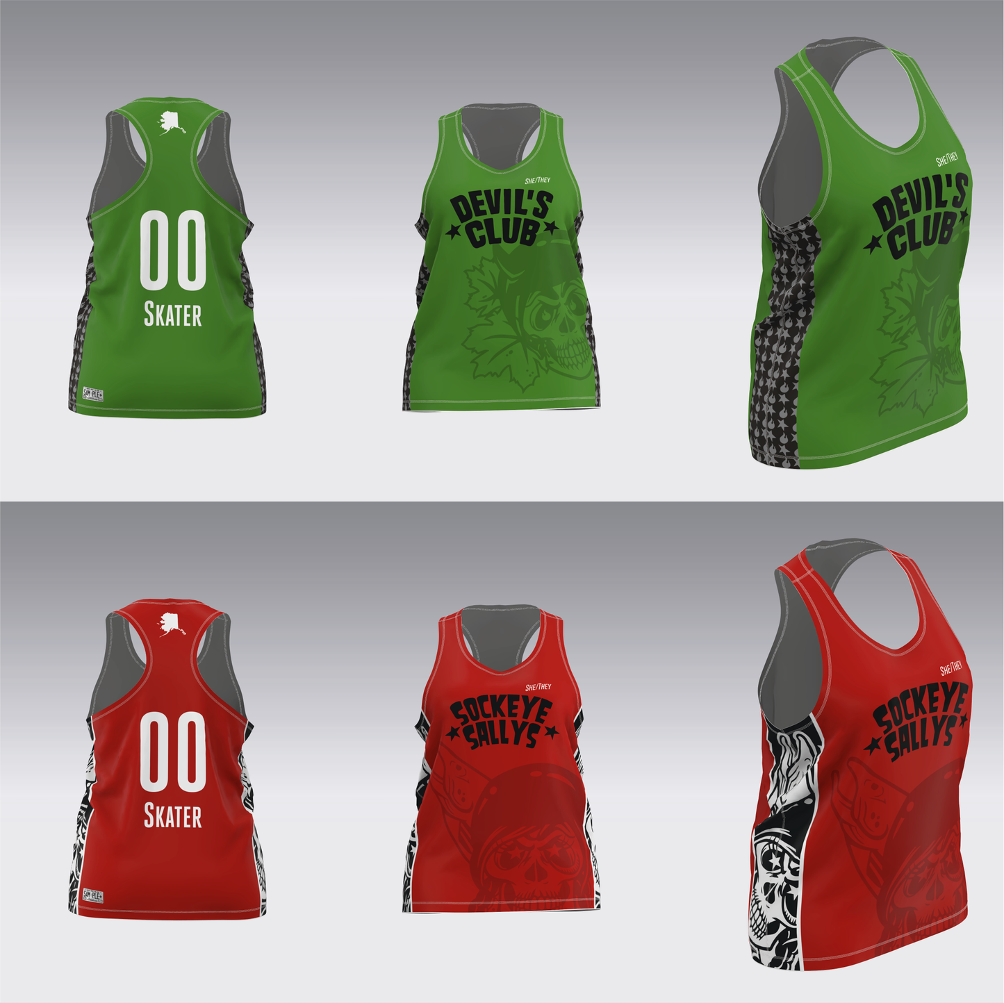 RAGE CITY HOME TEAMS TRAVEL JERSEYS