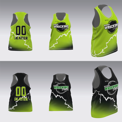 WARRIN' WRECKING DOLLS TRAVEL JERSEYS