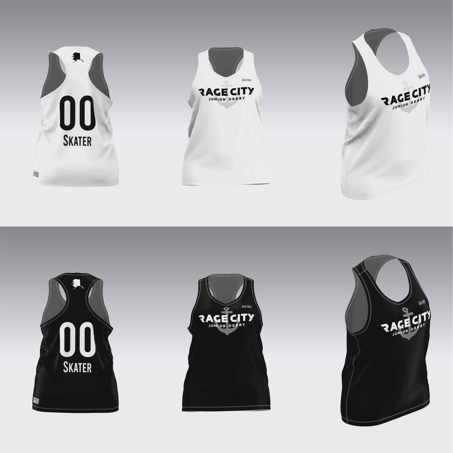 RAGE CITY JRS SCRIM JERSEYS