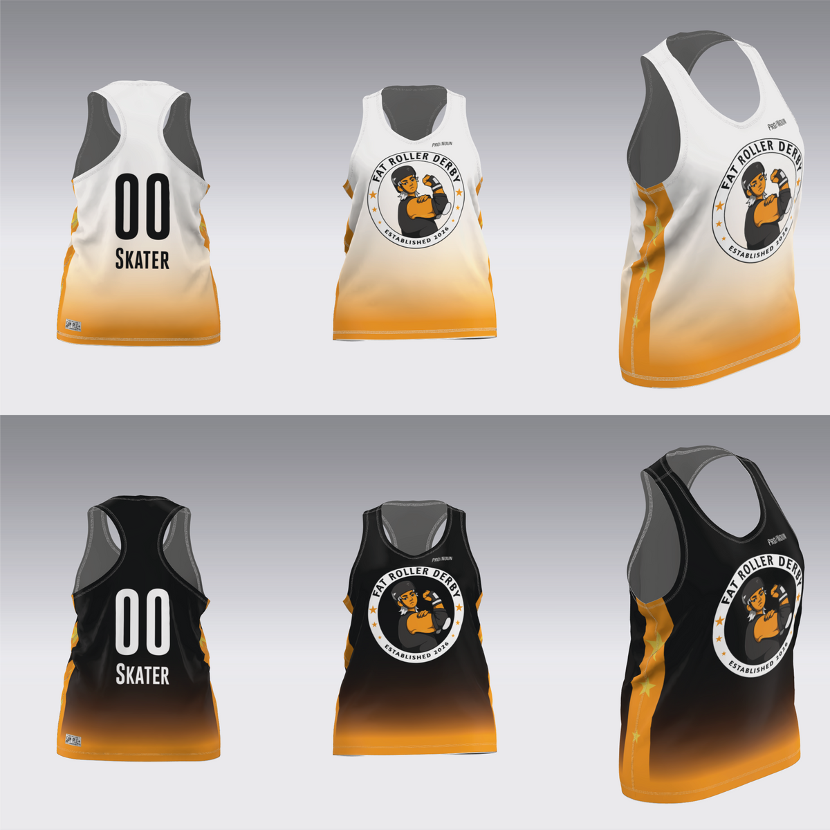 FAT ROLLER DERBY TRAVEL JERSEY