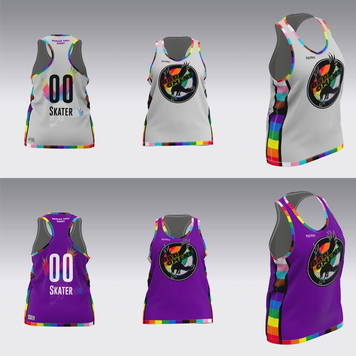 BANGOR AREA DERBY PRIDE JERSEY
