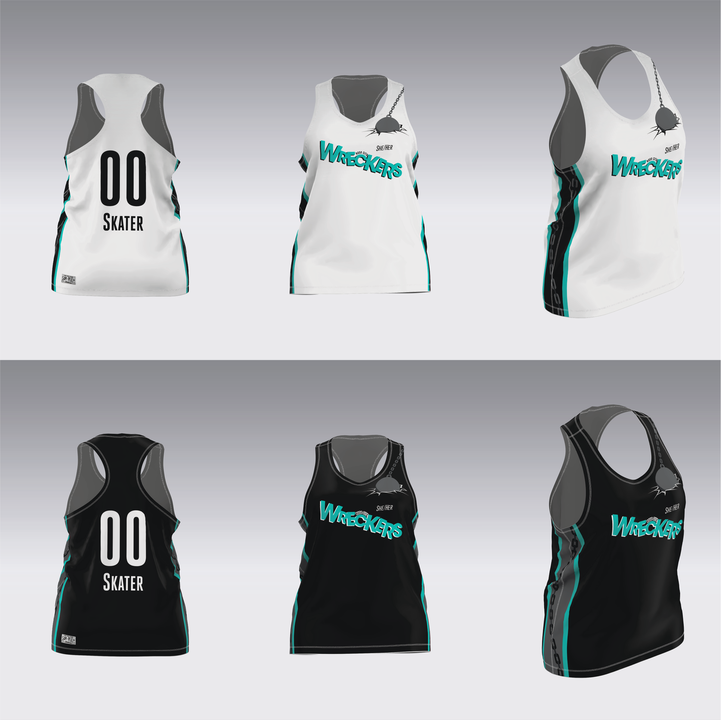 ROSE CITY WRECKERS TEAM JERSEY