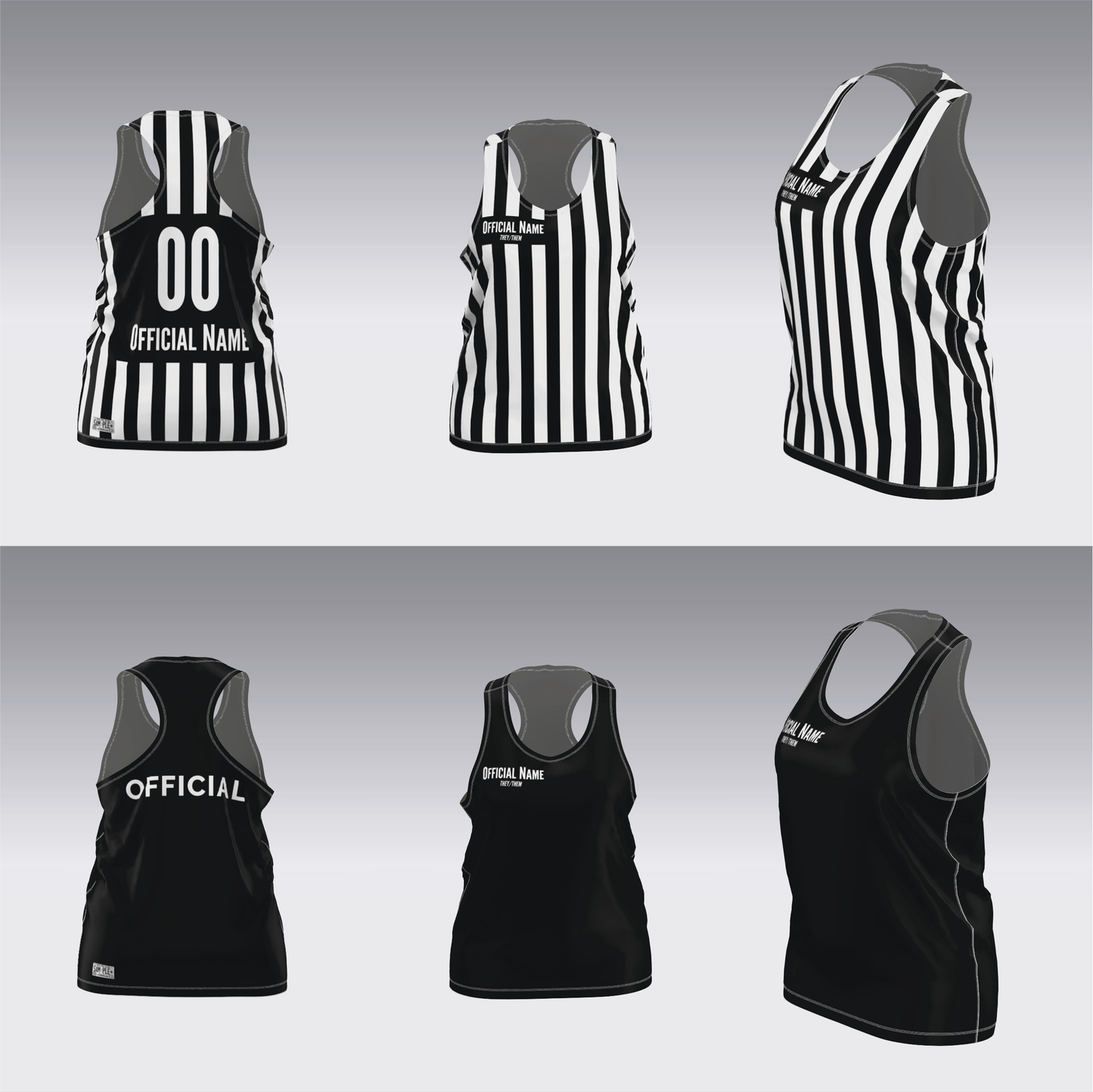 SKATING AND NON-SKATING OFFICIALS JERSEYS