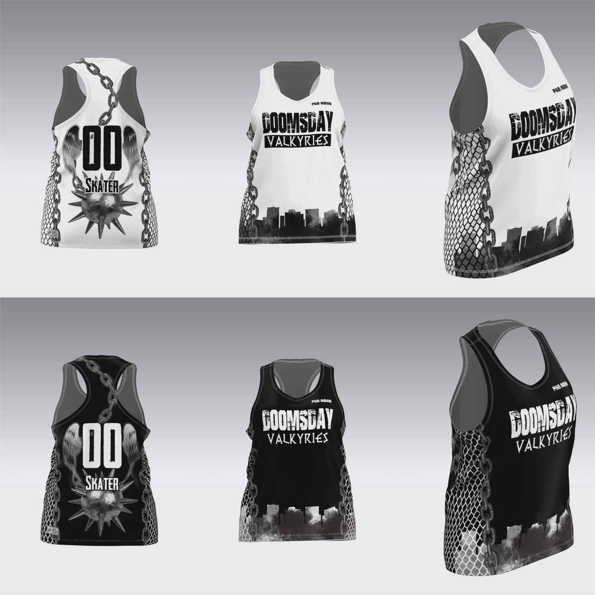 AZDD DOOMSDAY VALKYRIES SCRIMMAGE JERSEY