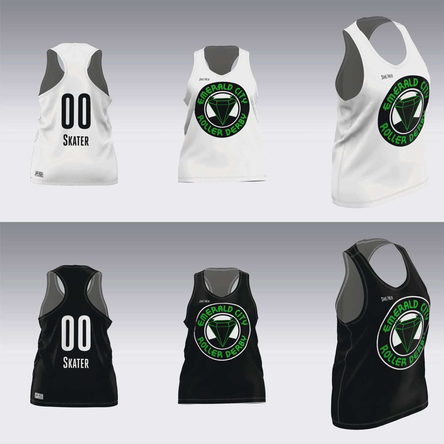 EMERALD CITY SCRIMMAGE JERSEYS