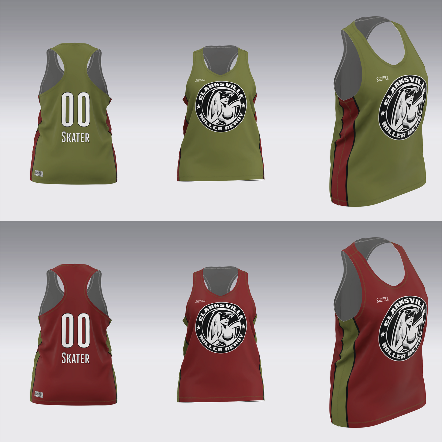 CLARKSVILLE TRAVEL JERSEYS