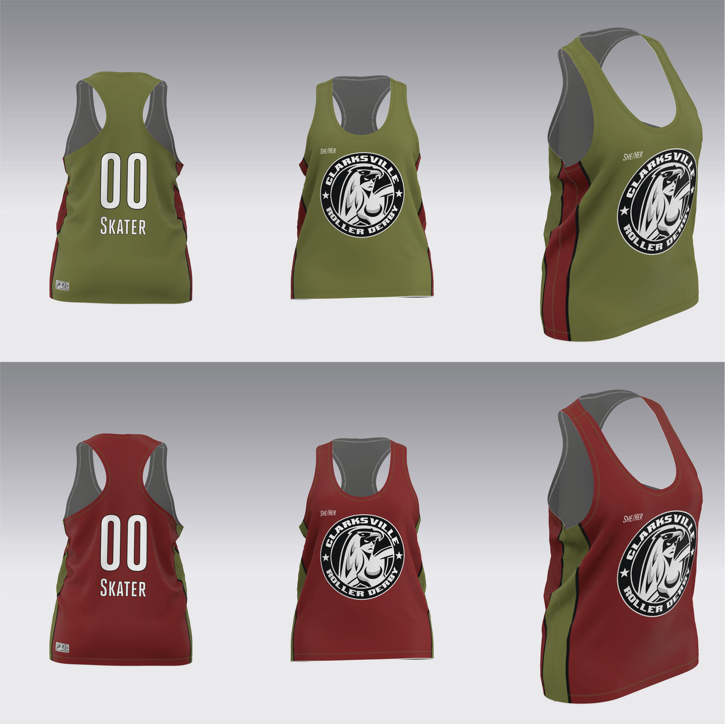 CLARKSVILLE TRAVEL JERSEYS