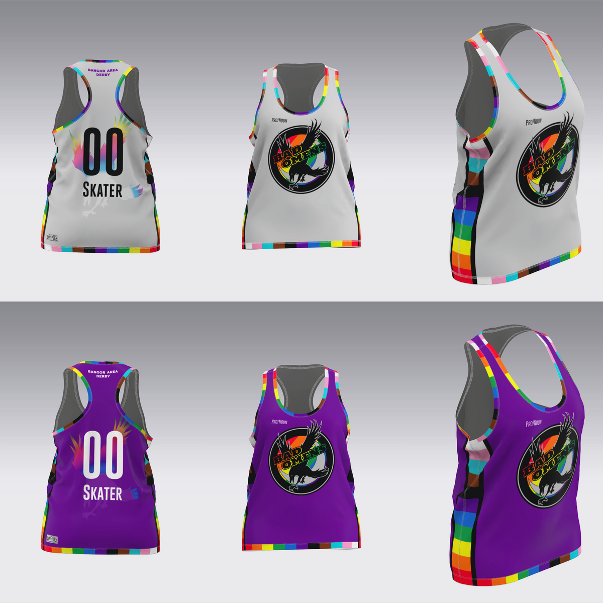 BANGOR AREA DERBY PRIDE JERSEY