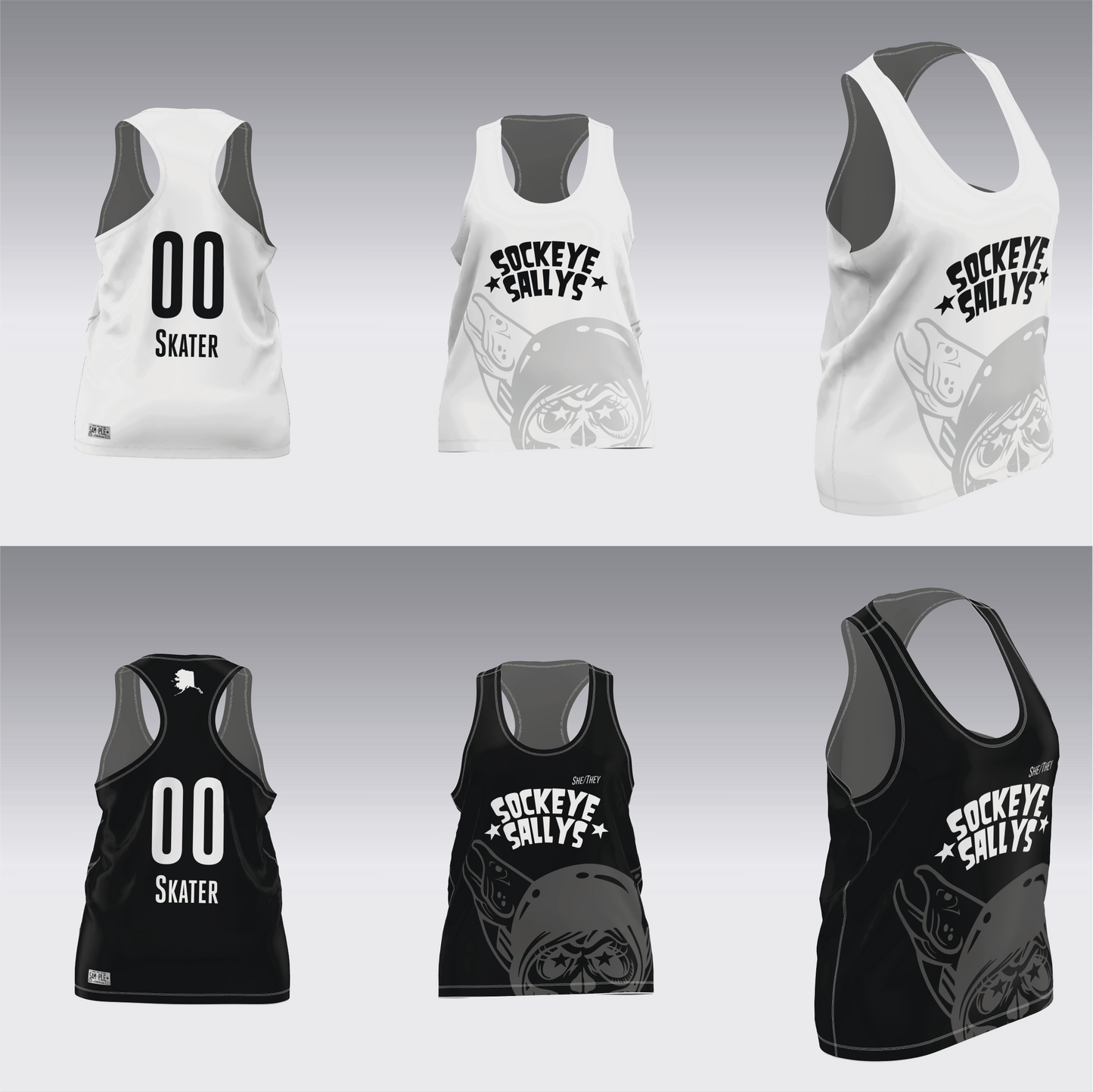 RAGE CITY HOME TEAM SCRIM SOCKEYES JERSEYS