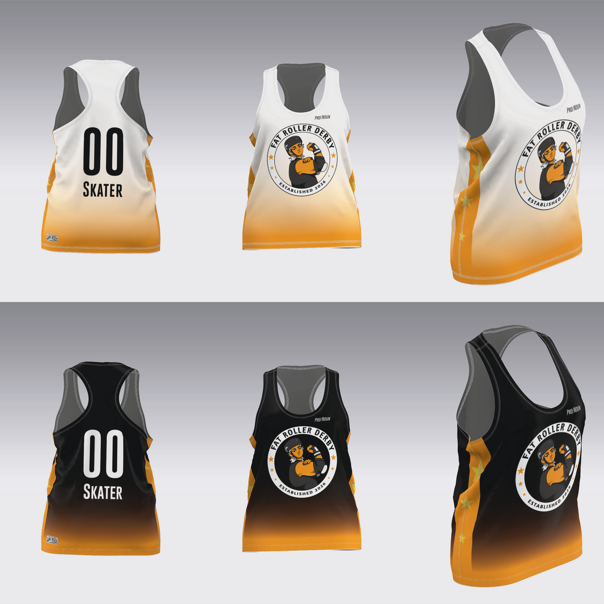 FAT ROLLER DERBY TRAVEL JERSEY