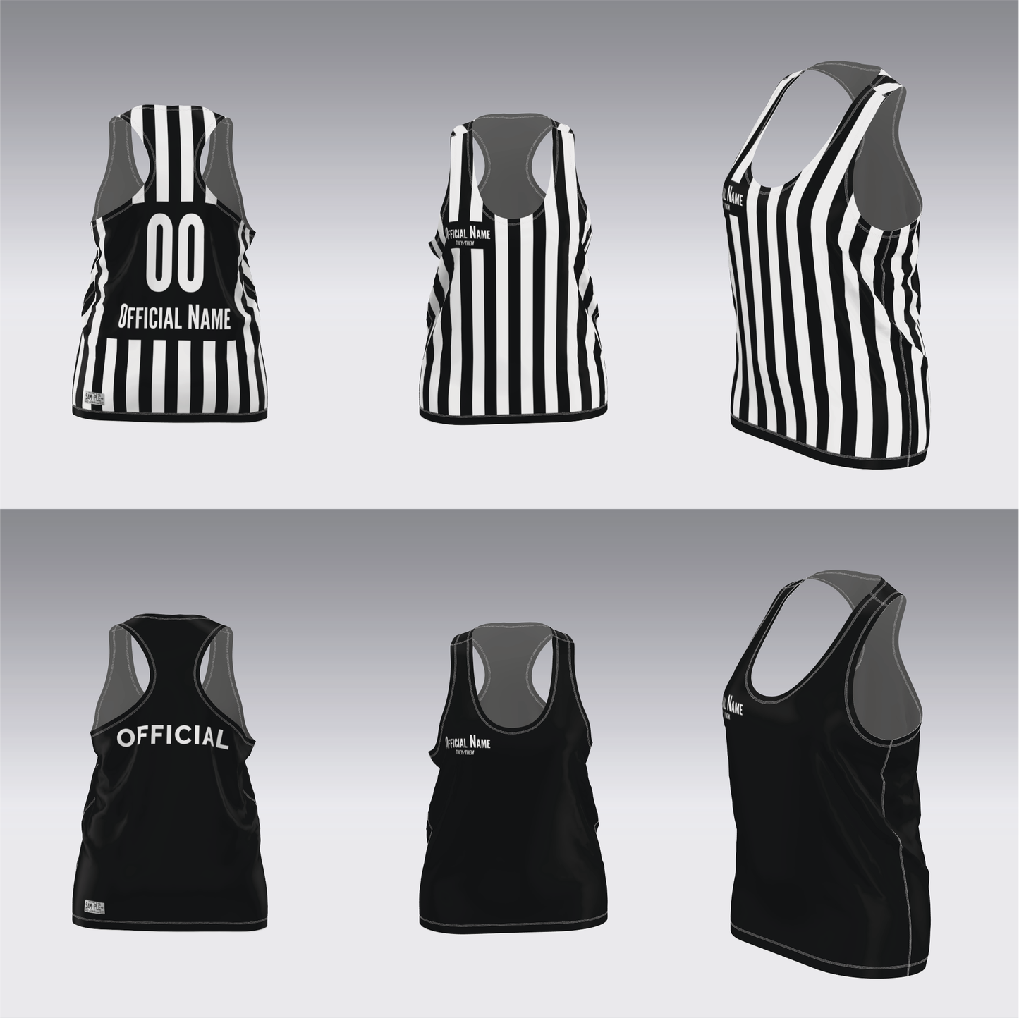 SKATING AND NON-SKATING OFFICIALS JERSEYS
