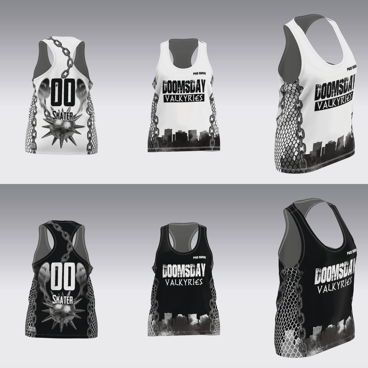AZDD DOOMSDAY VALKYRIES SCRIMMAGE JERSEY