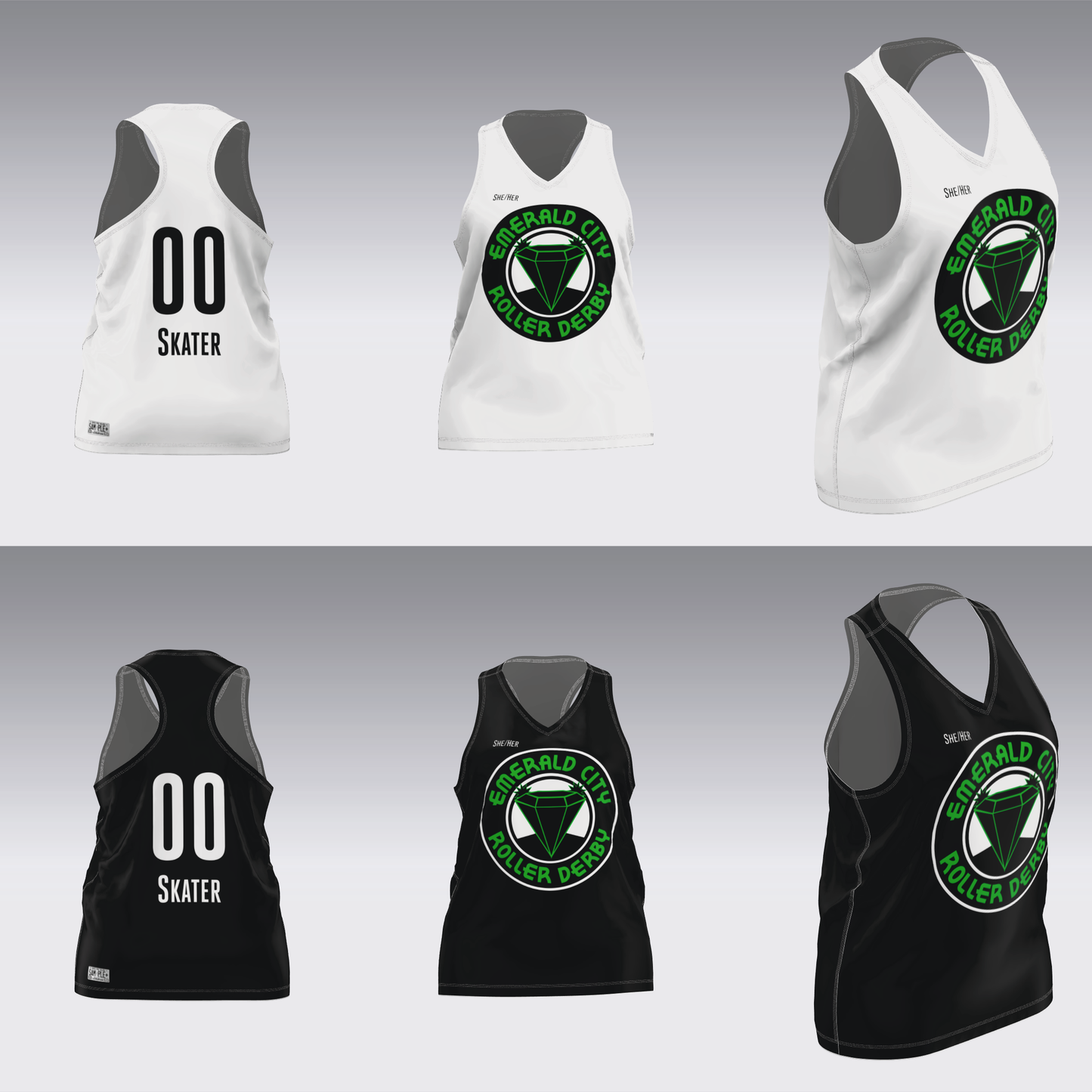EMERALD CITY SCRIMMAGE JERSEYS