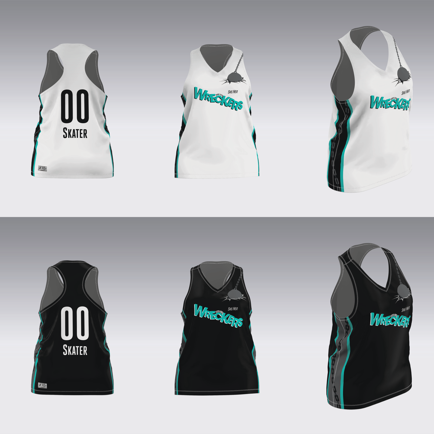ROSE CITY WRECKERS TEAM JERSEY