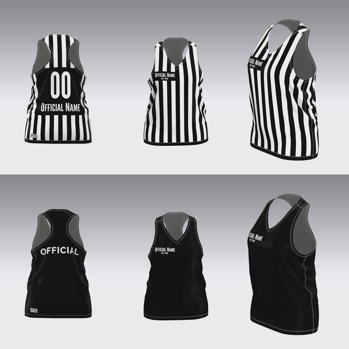 SKATING AND NON-SKATING OFFICIALS JERSEYS
