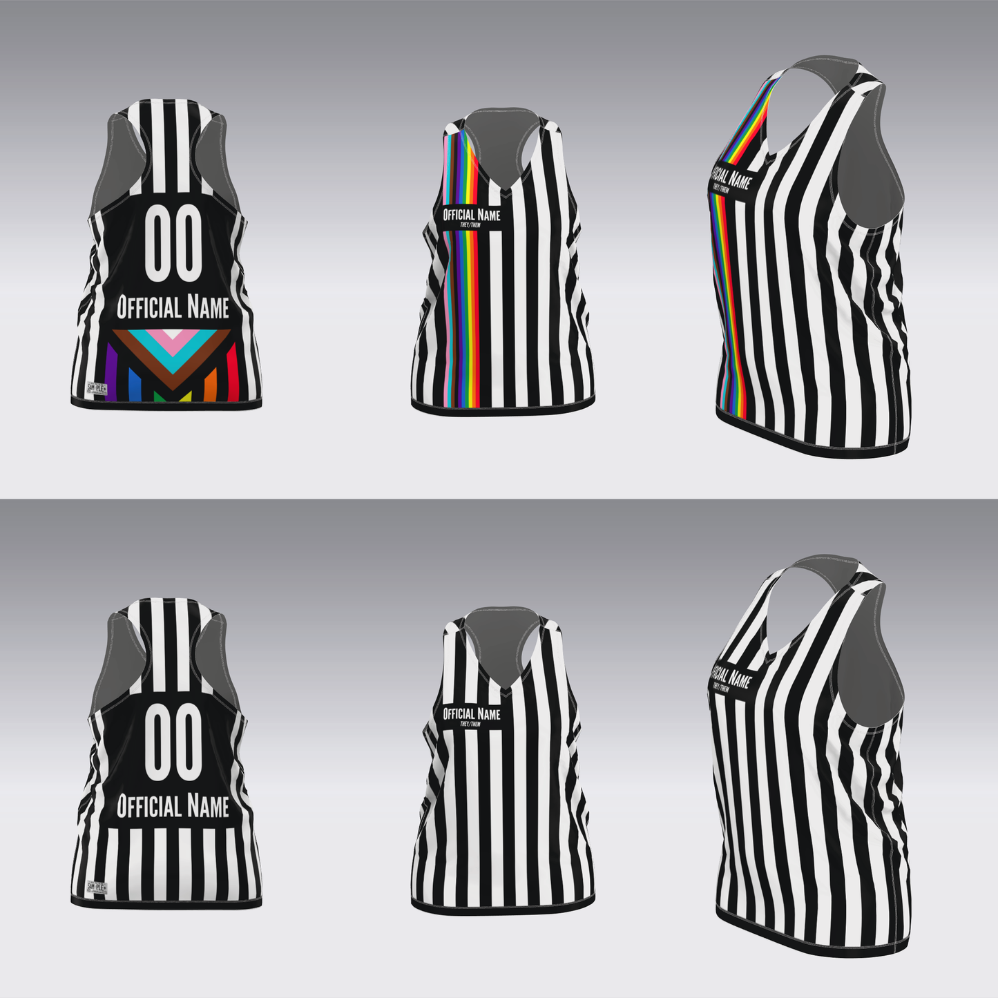 PRIDE SKATING AND NON-SKATING OFFICIALS JERSEYS