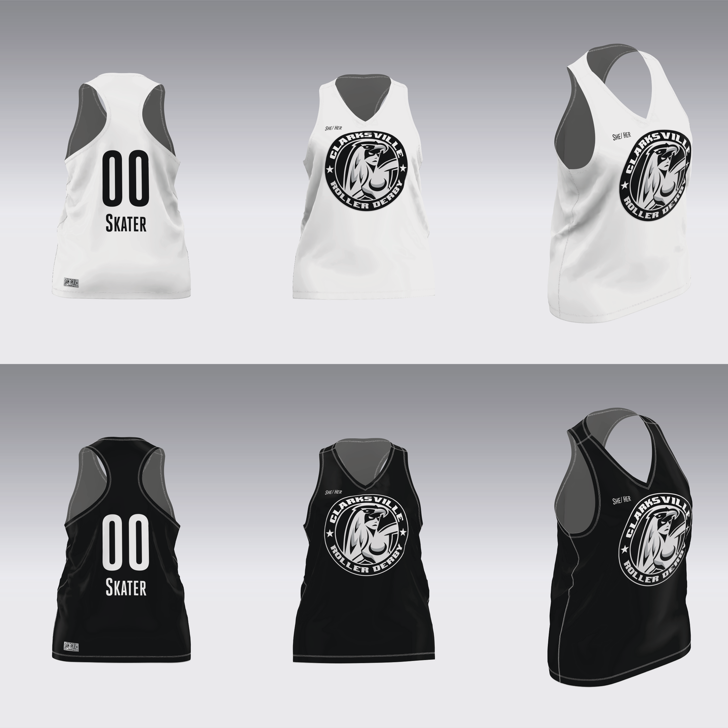 CLARKSVILLE SCRIM JERSEYS