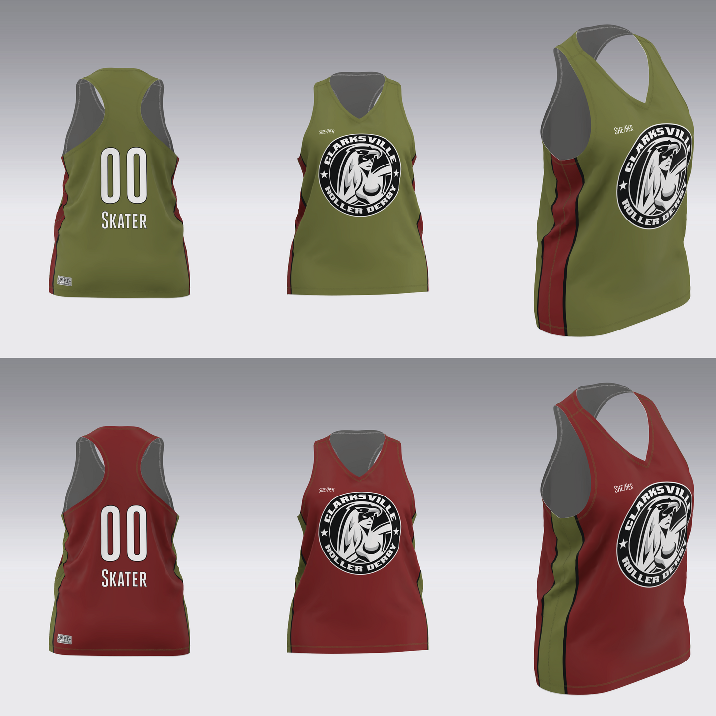 CLARKSVILLE TRAVEL JERSEYS