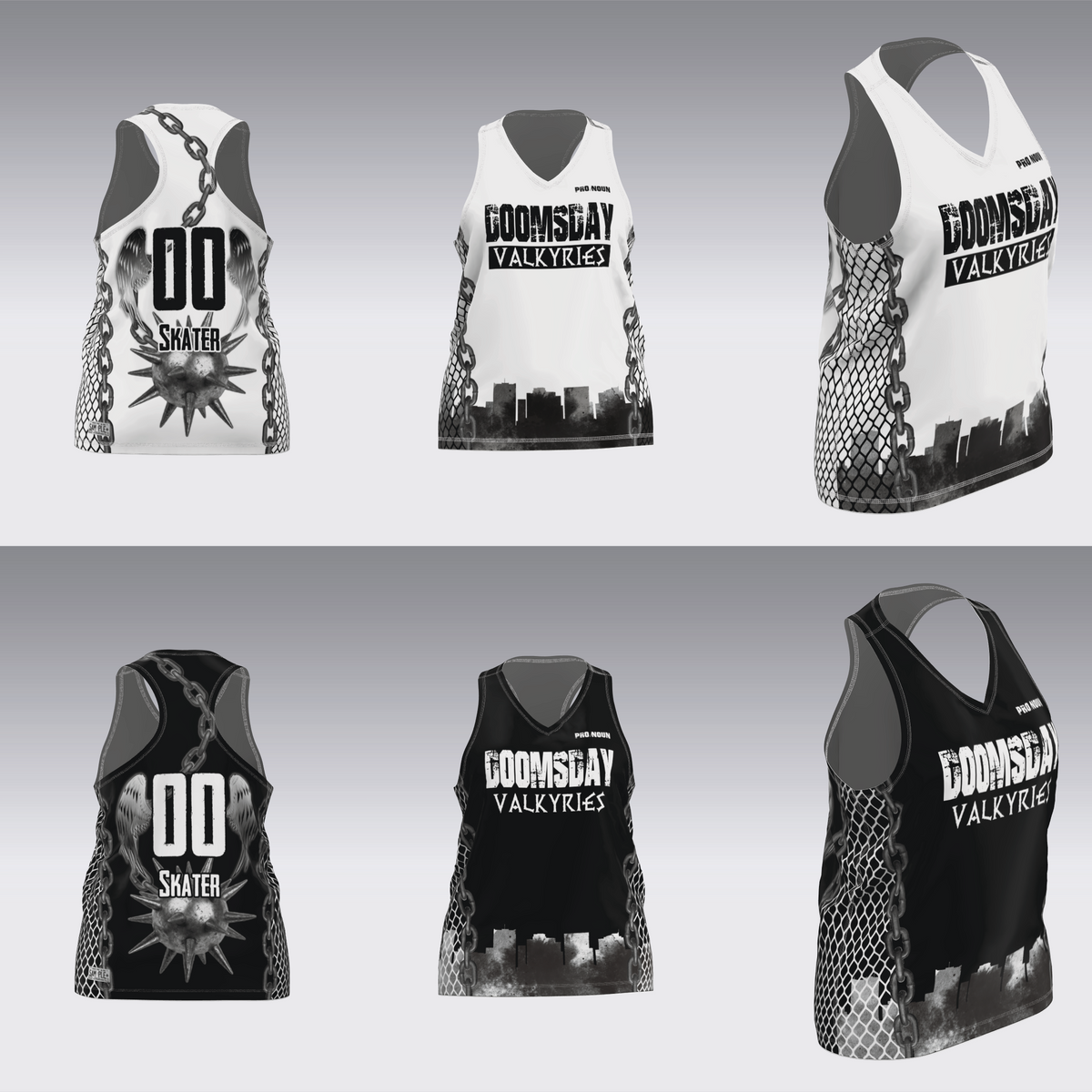 AZDD DOOMSDAY VALKYRIES SCRIMMAGE JERSEY