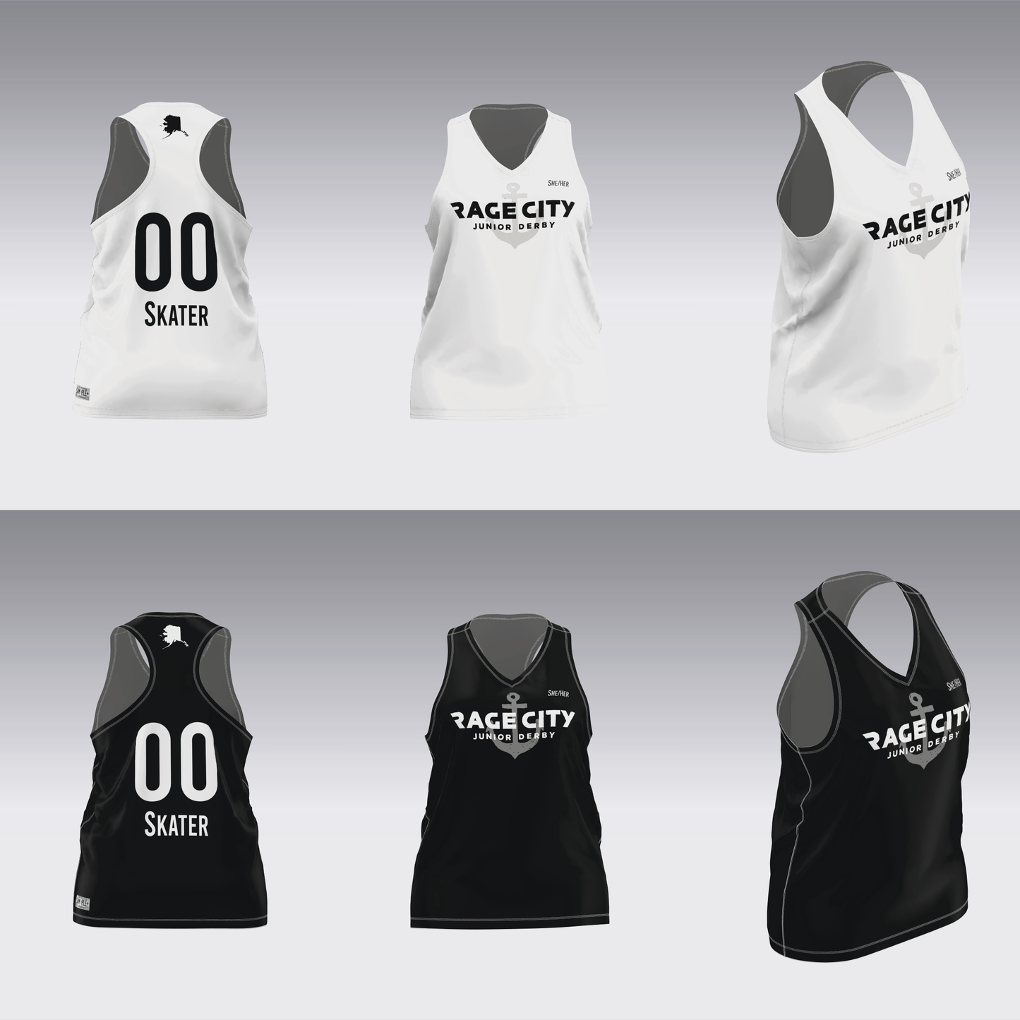 RAGE CITY JRS SCRIM JERSEYS