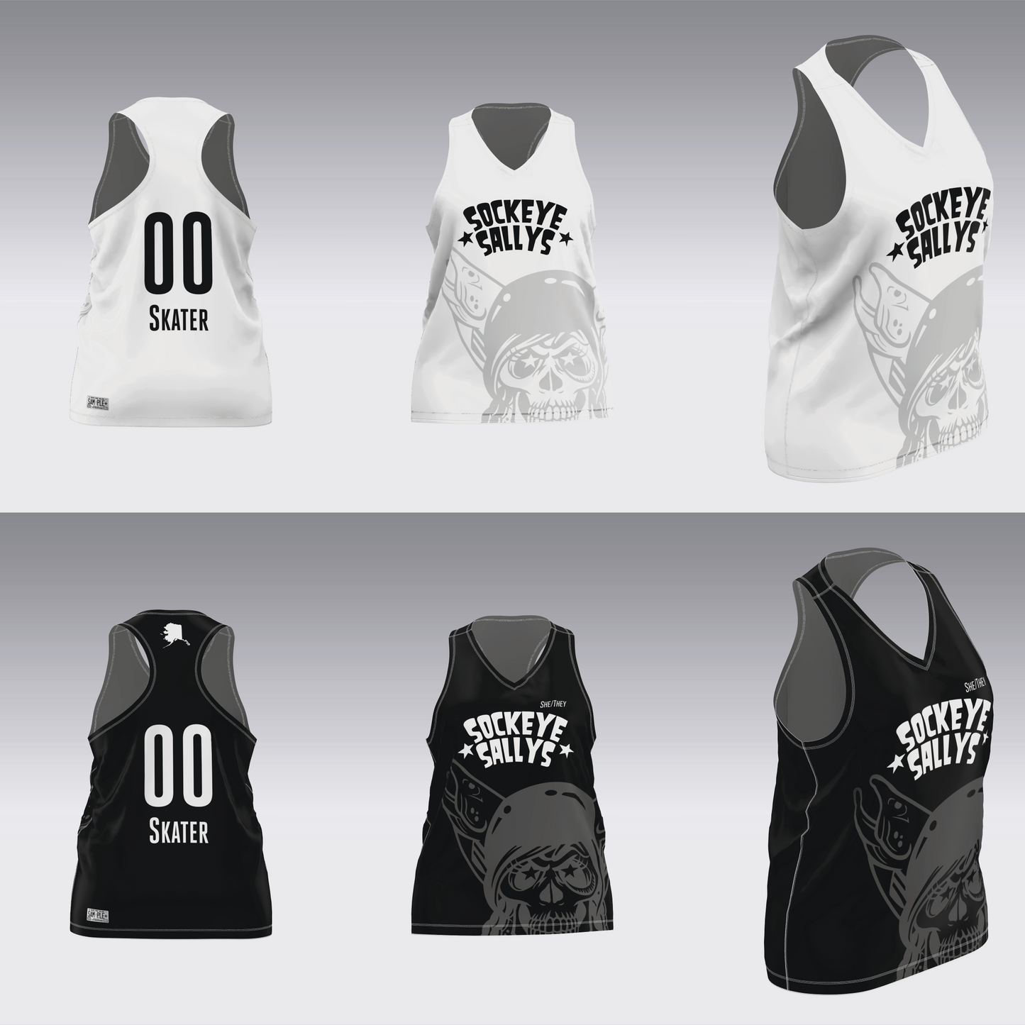 RAGE CITY HOME TEAM SCRIM SOCKEYES JERSEYS