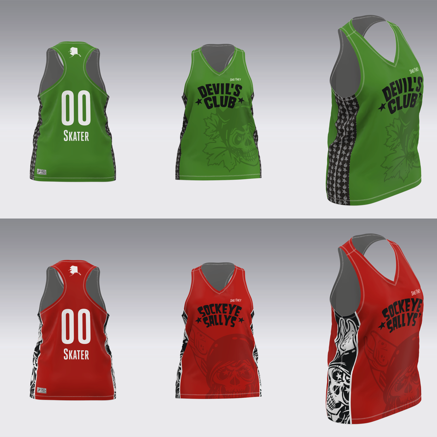 RAGE CITY HOME TEAMS TRAVEL JERSEYS