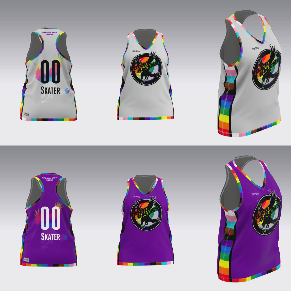 BANGOR AREA DERBY PRIDE JERSEY
