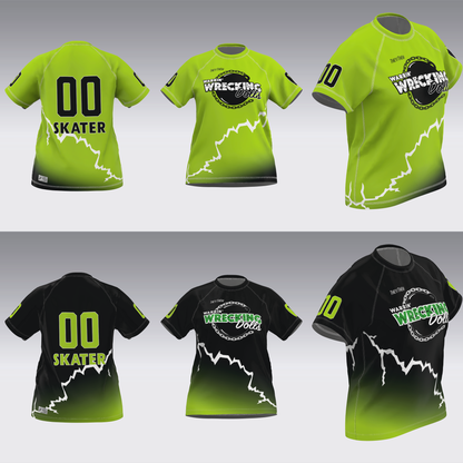 WARRIN' WRECKING DOLLS TRAVEL JERSEYS