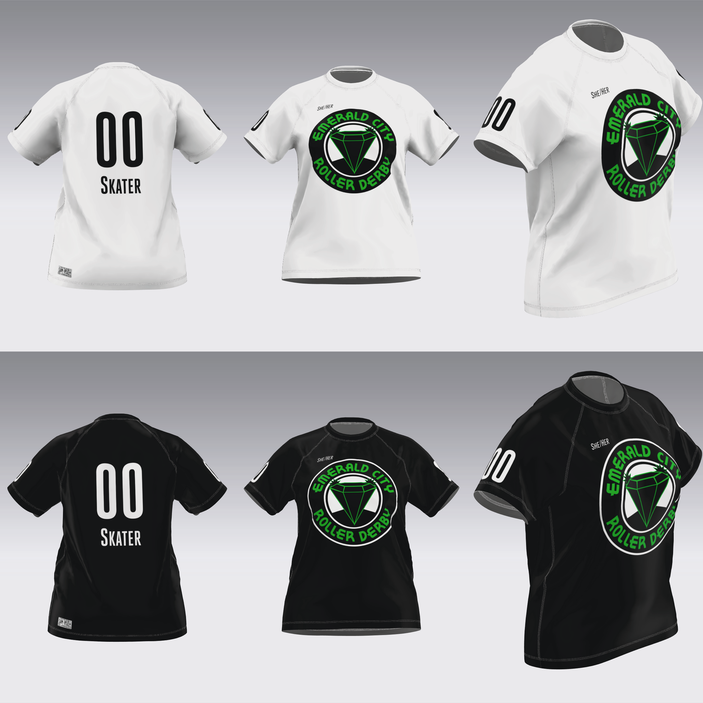 EMERALD CITY SCRIMMAGE JERSEYS