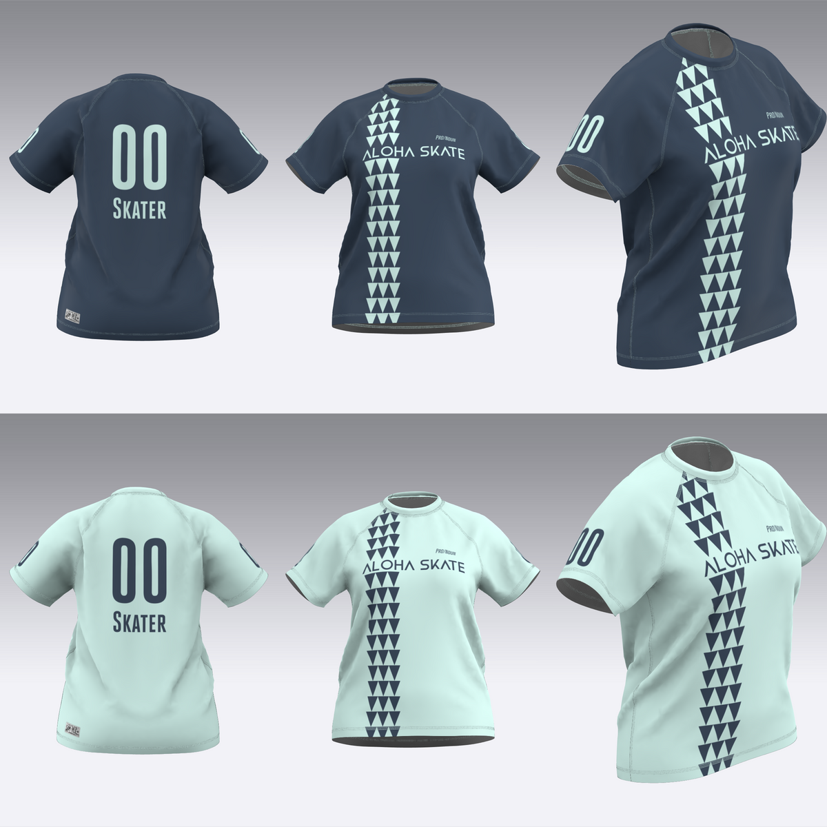ALOHA SKATE TRAVEL JERSEYS