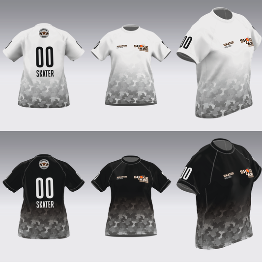 SHOCK AND AWE TRAVEL JERSEYS