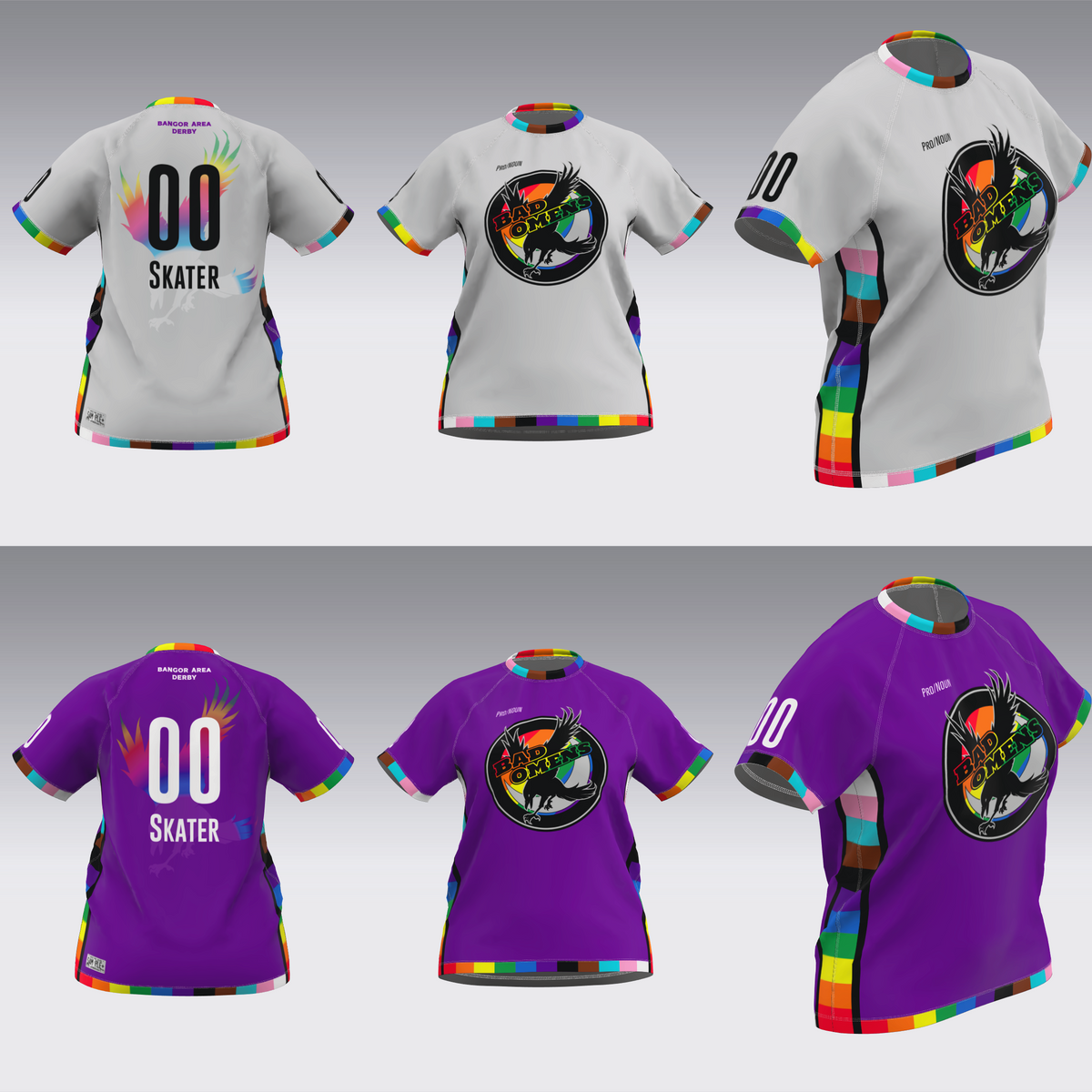 BANGOR AREA DERBY PRIDE JERSEY
