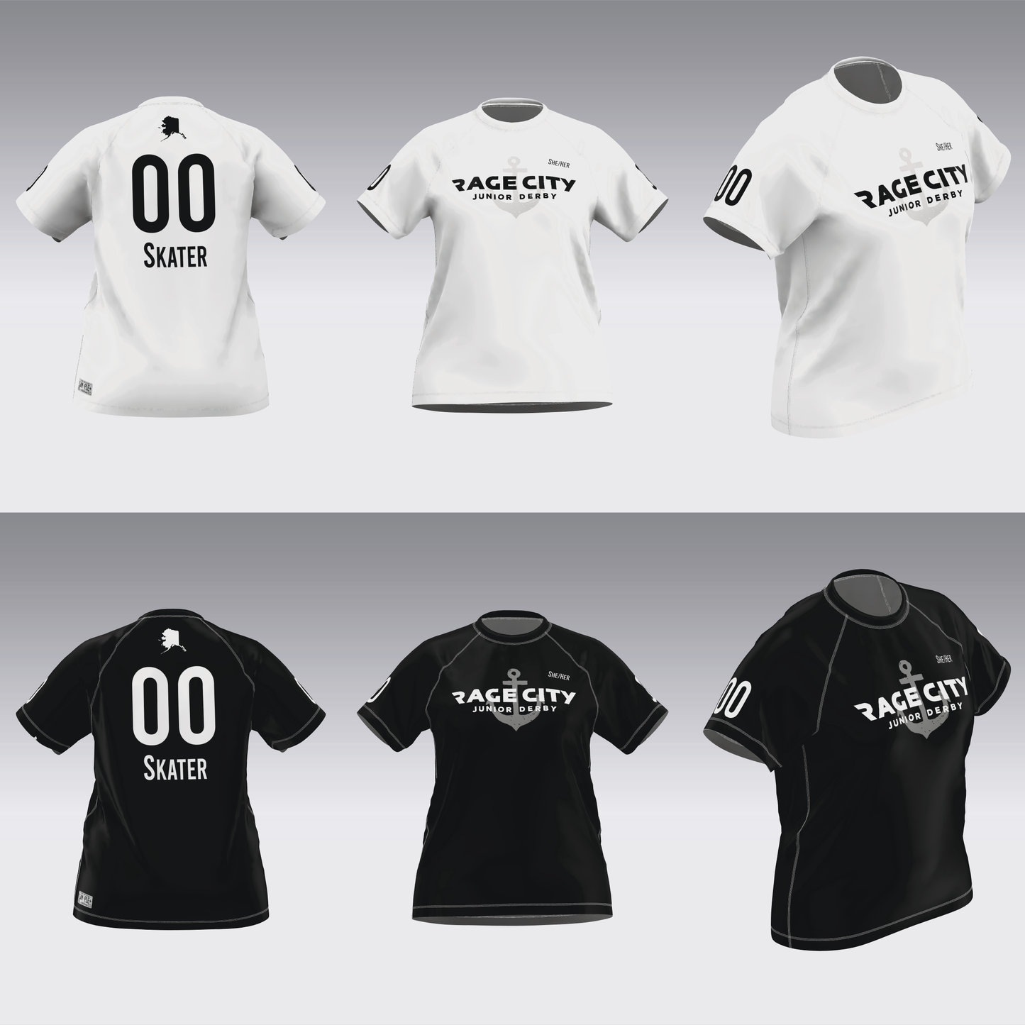 RAGE CITY JRS SCRIM JERSEYS