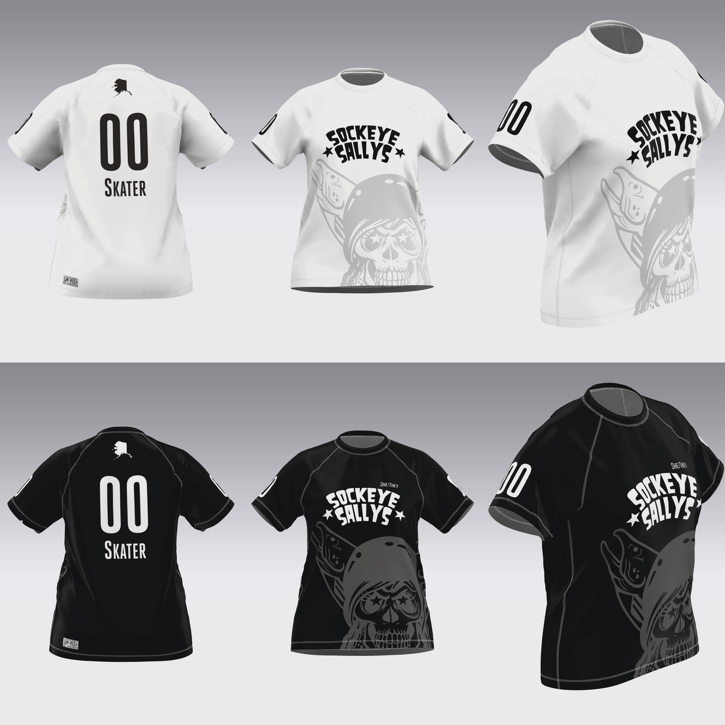 RAGE CITY HOME TEAM SCRIM SOCKEYES JERSEYS