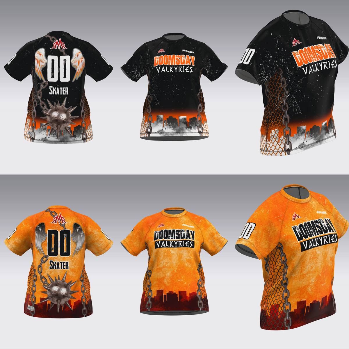 AZDD DOOMSDAY VALKYRIES TRAVEL JERSEY